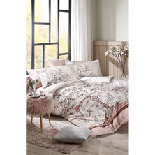 Özdilek Albero In Fiore Tek Kişilik Lastikli Fitted Çarşaf Nevresim Takımı