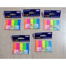 Rubenis 5 Paket Index Işaret Bantı 45X12 mm Rps-5