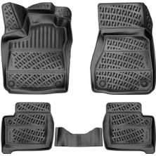 Rizline Smart Forfour ( Elektrikli ) 4 Kapı 2014 Sonrası Rizline 3D Havuzlu Paspas