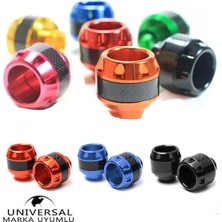 Motoyel Universal Ön Teker Koruma Takozu Kırmızı
