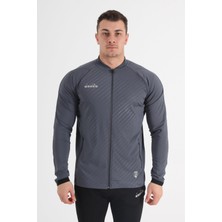 Diadora Elite Kamp Eşofmanı Tek Üst Antrasit