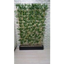 Erhan Flowers 100 cm Mdf Saksıda 200 cm 15 Adet Bambu Speratör