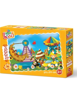 Yappuzz Atlı Karınca 16 Parça Puzzle