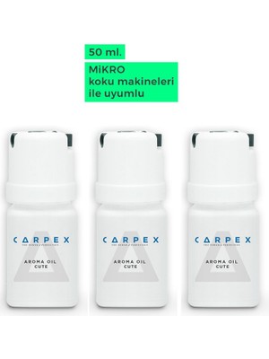 Carpex Aromatik Koku Kartuşu 50 ml x 3 Adet