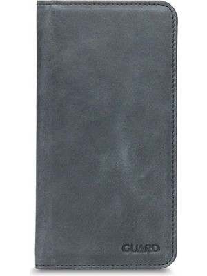 Guard Antik Siyah  Telefon Girişli El Portföyü