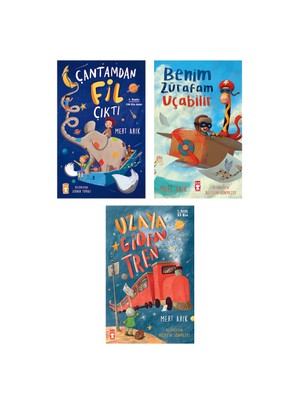 Uzaya Giden Tren & Benim Zürafam Uçabilir & Çantamdan Fil Çıktı - - Sarah Vince