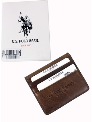 U.S. Polo Assn. Plcuz 23831 U.s.polo Assn.hakiki Deri Erkek Cüzdan, Kartlık