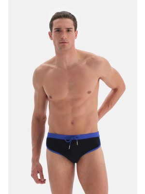 Siyah-Mavi Slip Mayo