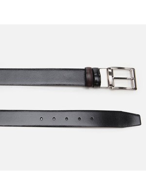 Hotiç Erkek Deri Siyah Kemer