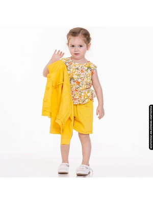 Xo Kids Kız Papatya Bluz 9 Ay - 2 Yaş 34610 KBLZ09046 Krem