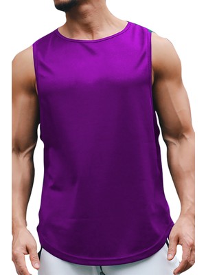 Bluu Bs Tank Top Kolsuz Sporcu Tshirt