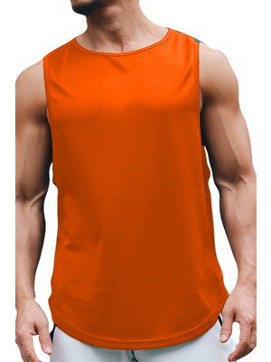 Bluu Bs Tank Top Kolsuz Sporcu Tshirt