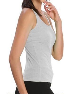 Bluu Kadın Bsc Tank Top Fitness Sporcu Atleti