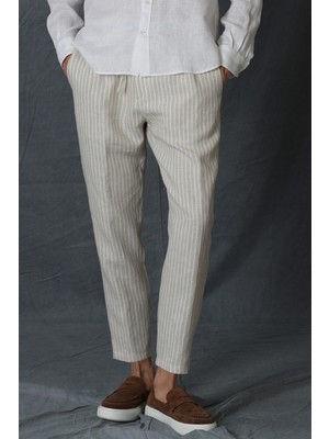 Lufian Marıo Smart Erkek Chino Pantolon Tailored Fit Lacivert