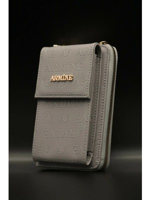 Armine 265 Bayan Çanta Gri Lazer Gri