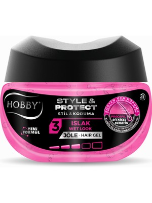 Hobby Saç Jölesi Style Protect Islak Görünüm 250 ml