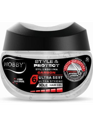 Hobby Energy Saç Şekillendirici Jöle No:6 Ultra Sert 250 ml
