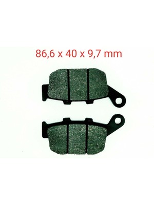 Mondial Arka Fren Disk Balatası FA496 (Cbs) 125 Drift L - Vultre 125 I Kd 125 F