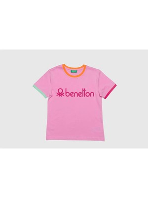 Benetton Çocuk  T-Shırt BNT-G20487 012