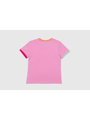 Benetton Çocuk  T-Shırt BNT-G20487 012