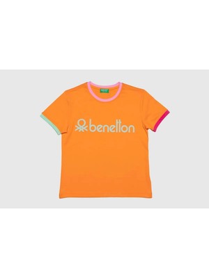 Benetton Çocuk T-Shırt BNT-G20487 011