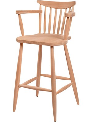 White Furniture Torna Kollu Bar  Sandalyesi CDL023