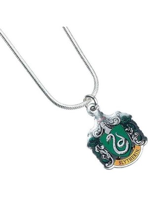 Herşey Nota Harry Potter Slytherin Crest Paslanmaz Çelik  Kolye