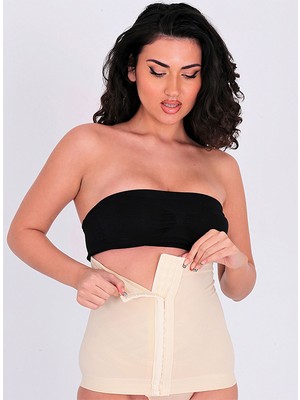 Secret Moda Ten Ağraflı Seamless Kadın Ayarlanabilir Bel Korsesi