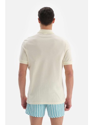 Dagi Ekru Pike Polo Yaka Tişört