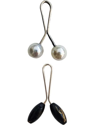 Royaleks 2 Adet Tesettür Eşarp ve Şal Klipsi Set 7