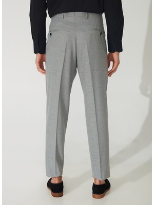 Süvari Normal Bel Normal Paça Regular Fit Gri Erkek Pantolon PN1014200151