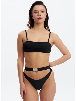 Louren Siyah Kadın Bikini Takım LRN23YKB1726