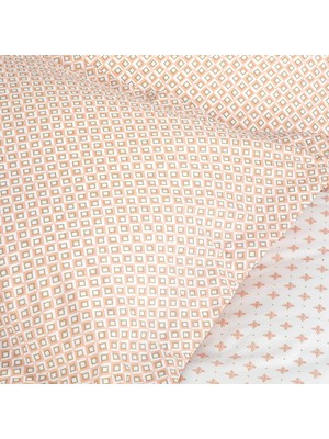 Yataş Bedding Mix&match Baxley Volanlı Ranforce Yastık Kılıfı 2'li - Blush