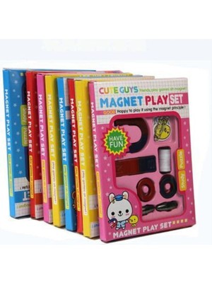 Elif İş Eğitimi Elif İş Eğitim Mıknatıs Oyun Deney Seti Çocuklar Için Magnet Play Set Eğitici