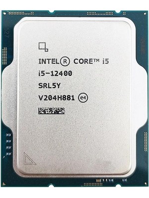 Intel Core i5 12400 2,5 GHz 18 MB Cache 1700 Pin İşlemci