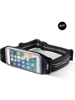 Ttec Easyfit Belt Telefon Cepli Spor Bel Çantası 4.7 Inç 2PNS123SO - Siyah