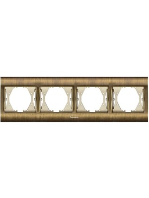 Panasonic Thea Blu Antique+Dore Dörtlü Çerçeve - WBTF08045AQ-TR