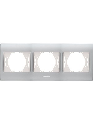 Panasonic Thea Blu Inox Matt+Dore Üçlü Çerçeve - WBTF08035IM-TR