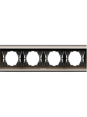 Panasonic Thea Blu Una+Füme Dörtlü Çerçeve - WBTF08045UN-TR