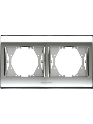 Panasonic Thea Blu Chrome+Beyaz İkili Çerçeve - WBTF08025CH-TR