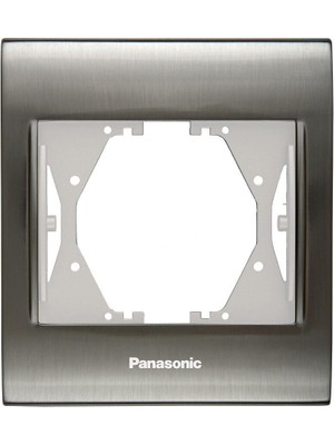 Panasonic Thea Blu Inox+Beyaz Tekli Çerçeve - WBTF08015IN-TR