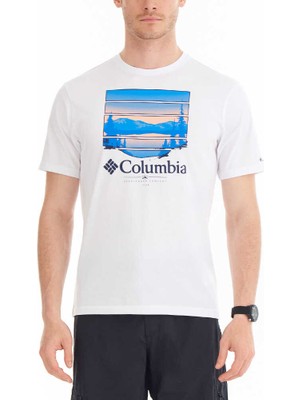 Columbia Cs0304 Csc M Colorful Vista Ss Tee Erkek T-Shirt
