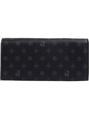 Pierre Cardin Monogram Siyah Kadın Portföy & Clutch Çanta 05PC23Y704-MN