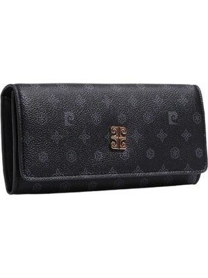 Pierre Cardin Monogram Siyah Kadın Portföy & Clutch Çanta 05PC23Y704-MN