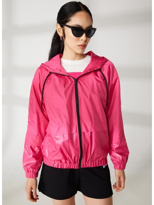 Barbie Pembe Kadın Mont 23KB-06