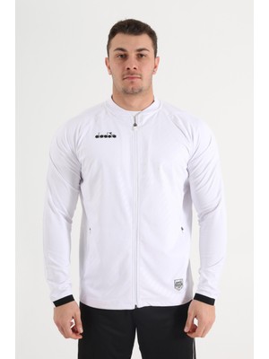 Diadora Elite Kamp Eşofmanı Tek Üst Beyaz