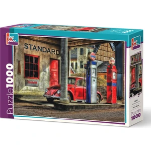 Kırmızı Vosvos 1000 Parça Puzzle