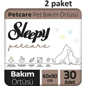 Petcare Evcil Hayvan Bakım Örtüsü 30 Adet x 2