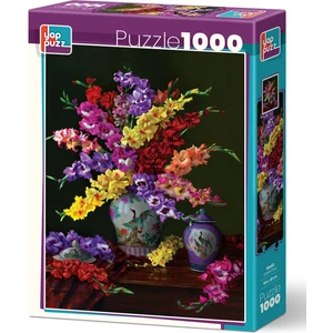 Çiçekli Köşe 1000 Parça Puzzle