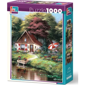 Bahçe Keyfi 1000 Parça Puzzle 68x48 cm Zorluğu Orta Kaliteli Materyal